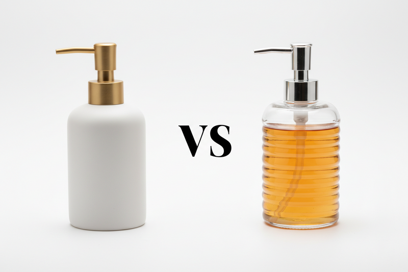 Ceramic vs. Glass Soap Dispensers: Which One Is Right for You?