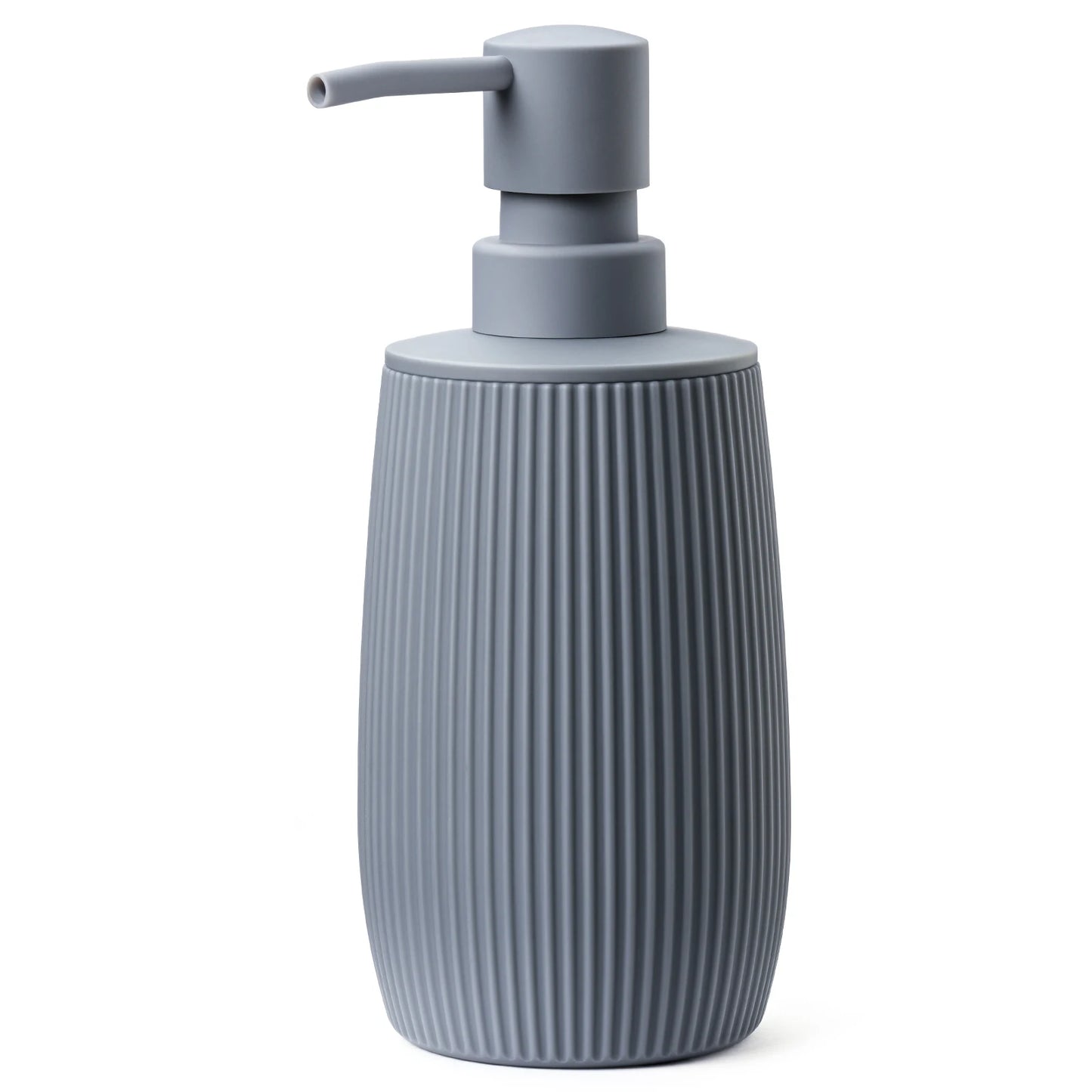 Modern Matte Grey Soap Dispenser for Bathroom And Kitchen Countertops Home Decorative Accessories
