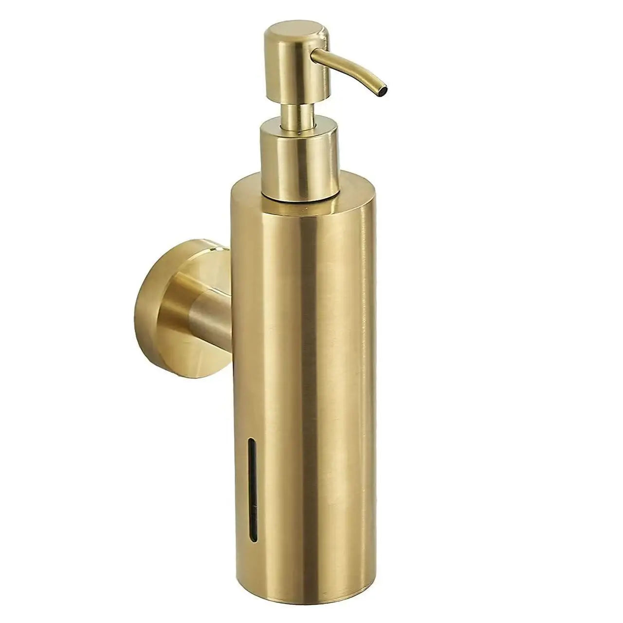 Liquid Soap Dispenser Bathroom Wall Mounted Gold Stainless Steel Shower Gel Detergent Shampoo Bottle For Kitchen Hotel Home