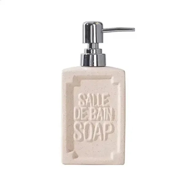 Ceramic Bathroom Foaming Soap Dispenser Dispenser Refill Lotion Sub Bottling Body Wash Conditioner for Bathroom Kitchen Decor