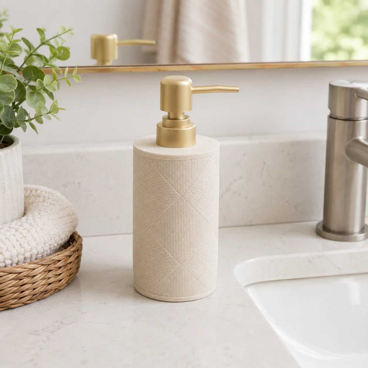 Soap Dispenser, Hand Soap Dispenser, Emulsion Bottle Refillable Bath Lotion Bottles Bathroom Accessories Shampoo Bottle Hand San