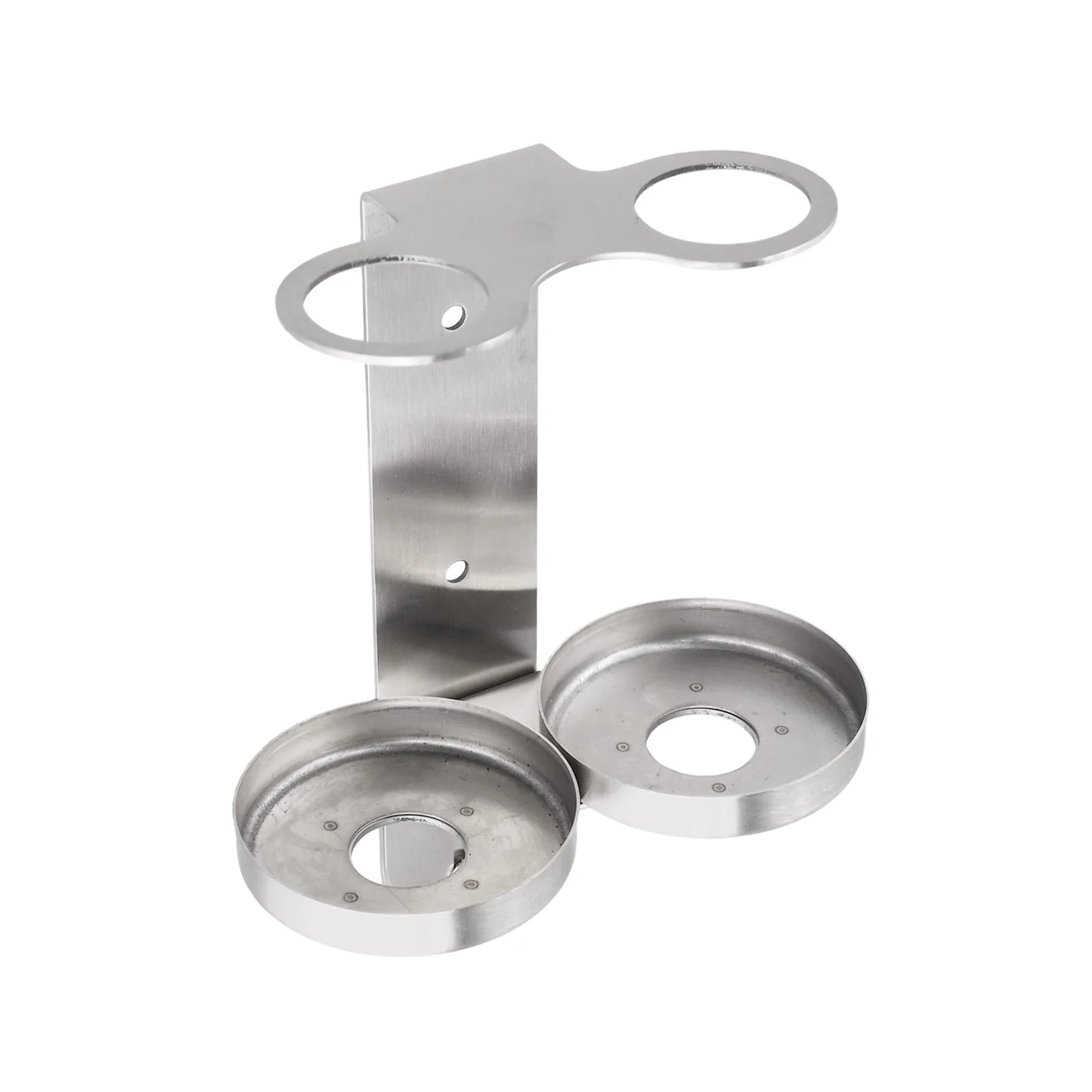 Wall Mounted Stainless Steel Bathroom Soap Dispenser Bottle Holder Hanger Gel Shampoo Storage Rack Bathroom Organizer