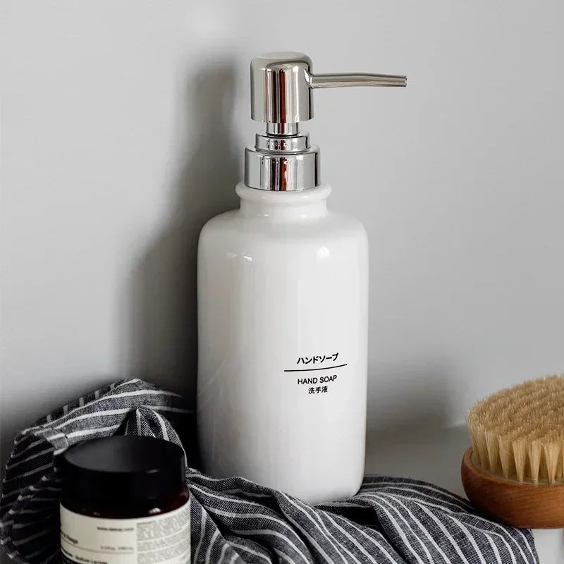 Ceramic Liquid Soap Dispensers, Emulsion Sub Bottl, Latex Bottles, Bathroom Accessories Set, Wedding Gift, 1piece