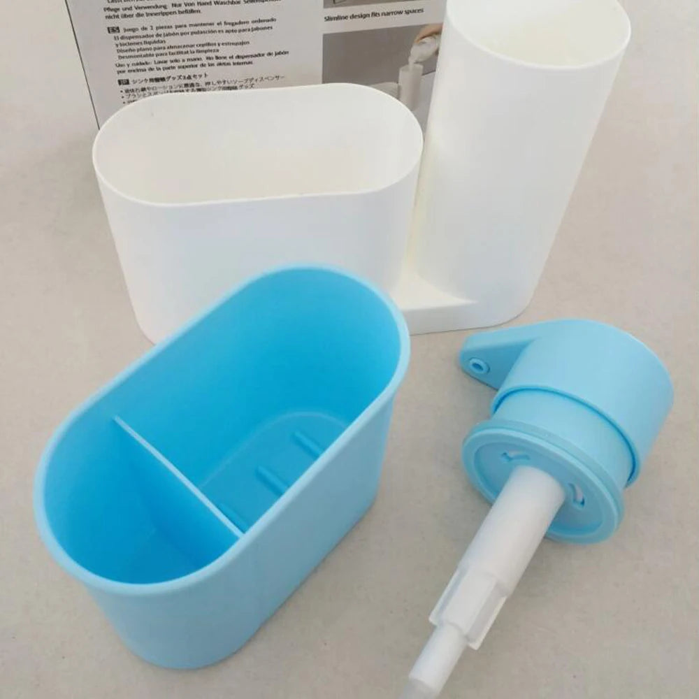 Bathroom Shampoo Soap Dispenser Container Holder Newest Portable Home Kitchen Plastic Practical Liquid Soap Shampoo Storage NEW