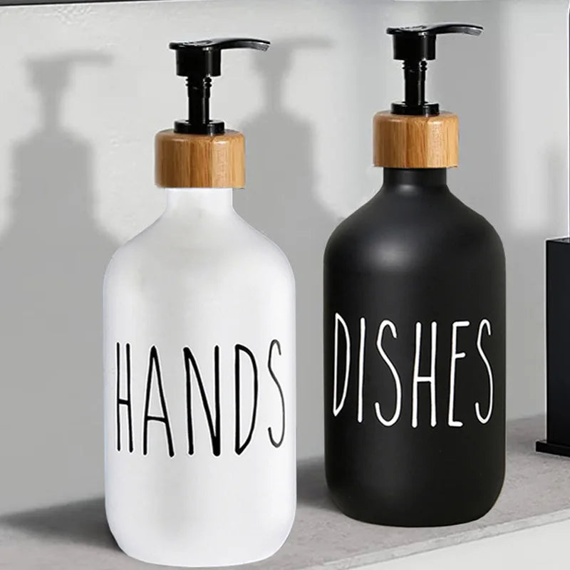 Kitchen Soap Dispensers Hand Soap Dispenser Kitchen Accessories Kitchen Detergent Large Capacity Dishwashing Liquid Dispenser