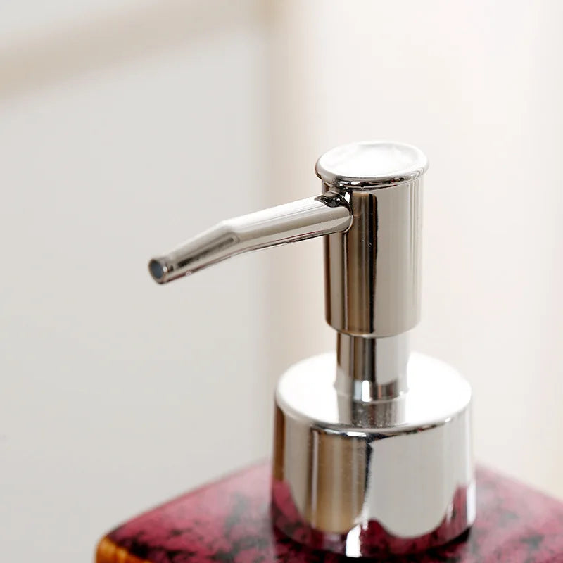 350ml soap dispenser ceramic press bottle shampoo and shower gel dispensing bottle bathroom accessories shower shampoo dispenser
