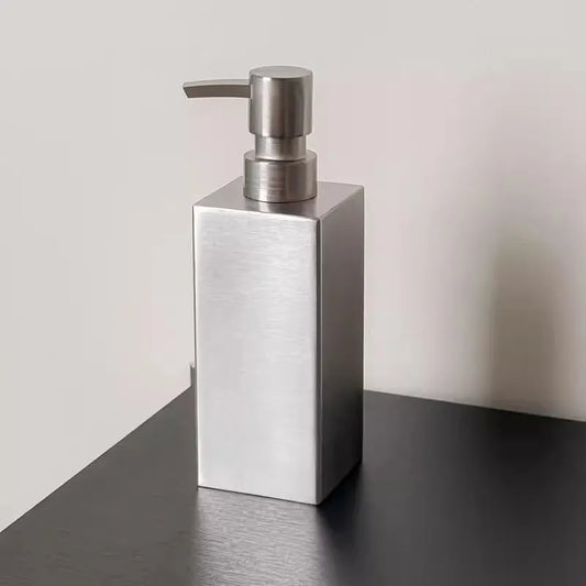 304 Stainless Steel Liquid Soap Dispenser Hand Sanitizer Bottle for Bathroom