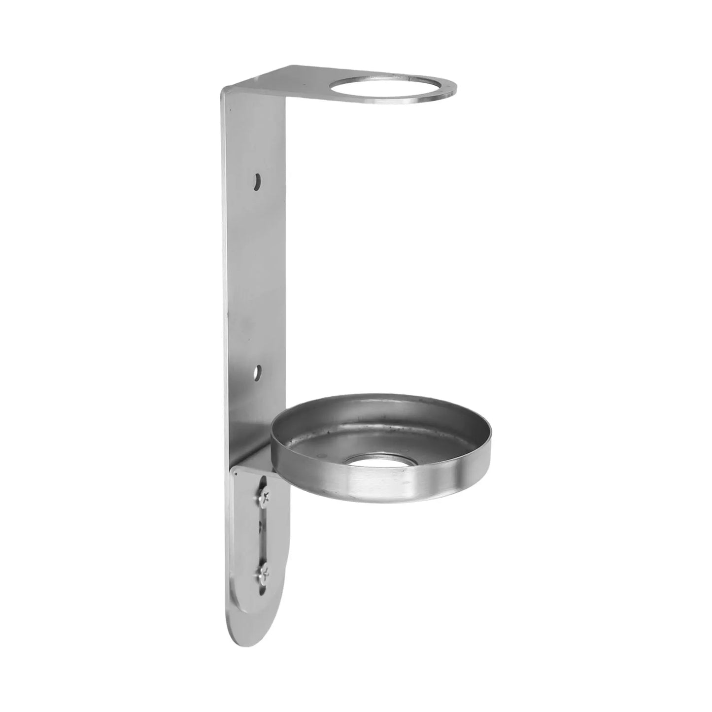 Wall Mounted Stainless Steel Bathroom Soap Dispenser Bottle Holder Hanger Gel Shampoo Storage Rack Bathroom Organizer