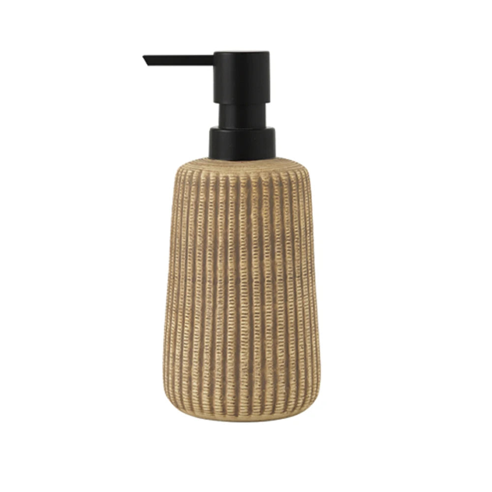 400ml Ceramic Liquid Lotion Dispenser Shampoo Soap Containers Bathroom Kitchen Detergent Pump Dispenser Cosmetics Gel Holder Jar