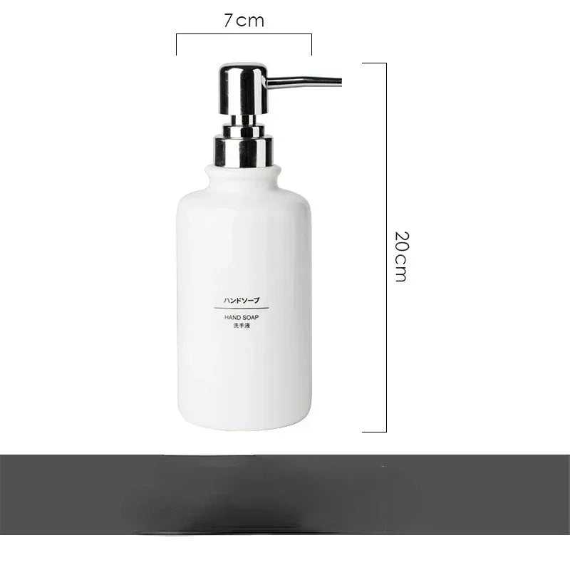Ceramic Liquid Soap Dispensers, Emulsion Sub Bottl, Latex Bottles, Bathroom Accessories Set, Wedding Gift, 1piece