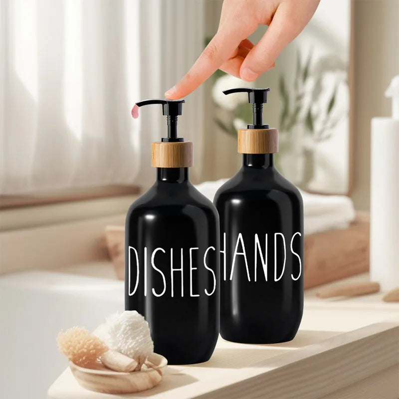 Kitchen Soap Dispensers Hand Soap Dispenser Kitchen Accessories Kitchen Detergent Large Capacity Dishwashing Liquid Dispenser