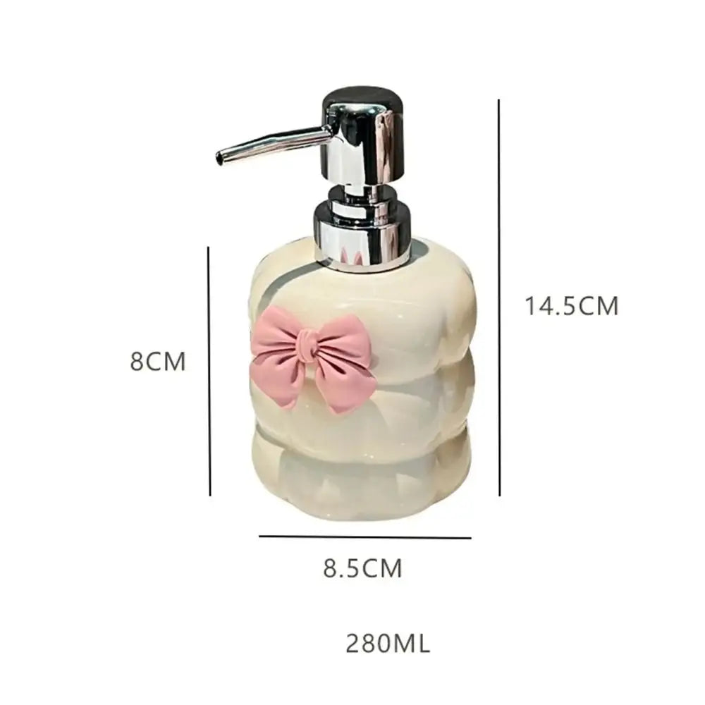 250ml Liquid Soap Dispenser Press Separated Bottle Bathroom Accessories Ceramic Body Wash Shampoo Dispenser Bottle Home Decor